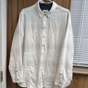 Classic White Men's Shirt